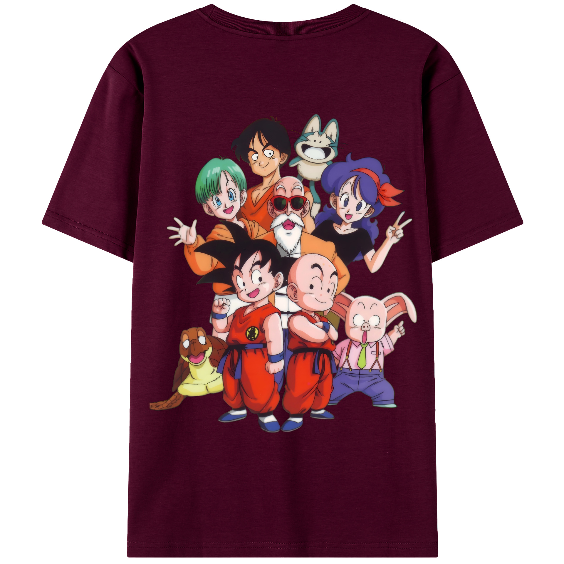 （画像用） ドラゴンボール DRAGON BALL レディース半袖Tシャツ(バックプリント)